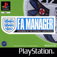 FA Manager PAL Playstation PAL box art